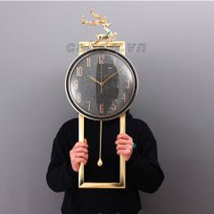 Đồng Hồ Hươu Bằng Đồng Trường Thọ