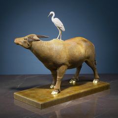 Tượng Con Trâu Bằng Đồng