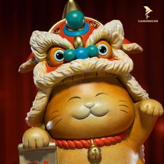 Mèo Thần Tài Bằng Đồng