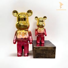 Tượng Mô Hình Gấu Bearbrick Mạ Điện 80cm