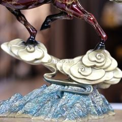 Tượng Ngựa Cưỡi Mây Bằng Đồng