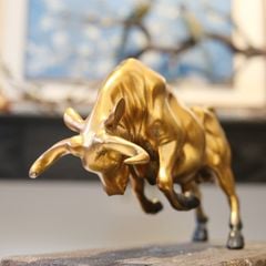 Tượng đồng bò tót tài chính phố Wall