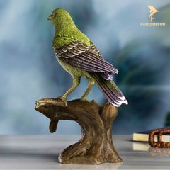 Tượng Chim Vàng Anh Xanh Bằng Đồng - BST 
