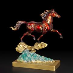 Tượng Ngựa Cưỡi Mây Bằng Đồng