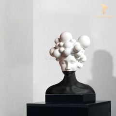 Trang Trí Để Bàn Trừu Tượng - Cô Gái Bong Bóng