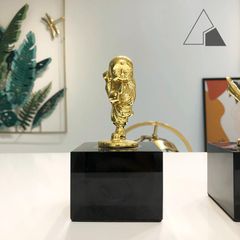 Tượng bộ 4 chú tiểu thiếu lâm múa võ