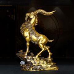 Tượng Dê Tài Lộc Bằng Đồng - Phú Quý Trường Thọ