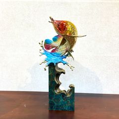 Tượng Cá Rồng Bằng Đồng - Tài Lộc Thịnh Vượng