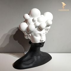 Trang Trí Để Bàn Trừu Tượng - Cô Gái Bong Bóng