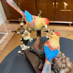 Tượng Đồng Đôi Chim Uyên Ương