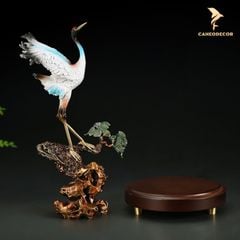 Tượng Chim Hạc Bằng Đồng