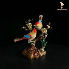 Tượng Đồng Đôi Chim Uyên Ương