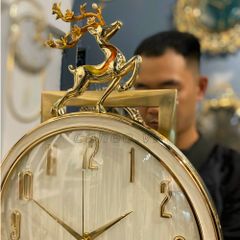 Đồng Hồ Hươu Bằng Đồng Trường Thọ