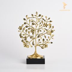 Trang Trí Để Bàn Hiện Đại - Cây Lộc Vàng