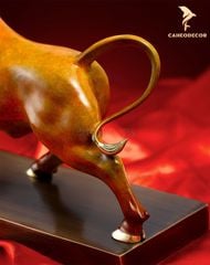 Tượng Đồng Bò Tót Tài Chính - Cao Cấp