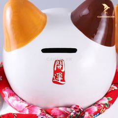 Mèo Thần Tài Vẫy Tay - Lộc Tài Lợi Tiến (25cm)