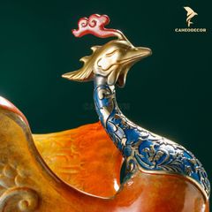 Tượng Đồng Phượng Hoàng Phong Thủy - Cao Cấp