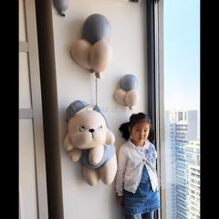 Phù Điêu Treo Trường 3D Trang Trí Chú Chó Bong Bóng