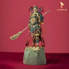 Tượng Quan Thánh Đế Quân Phong Thuỷ Bằng Đồng