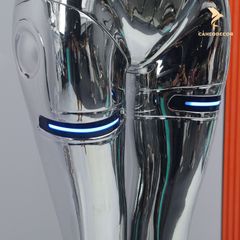 Mô Hình Tượng Đèn Trang Trí Hiện Đại - Cô Gái Robot