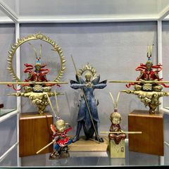 Tượng Đồng Tôn Ngộ Không Ngồi Thiền - Tĩnh Tại