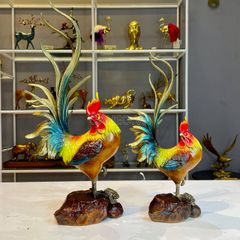 Tượng Gà Trống Bằng Đồng