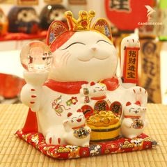 Mèo Thần Tài Vẫy Tay - Buôn May Bán Đắt (25cm)