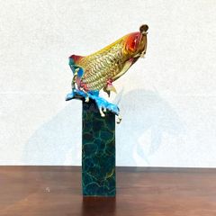 Tượng Cá Rồng Bằng Đồng - Tài Lộc Thịnh Vượng