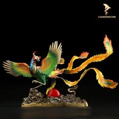 Tượng Đồng Phượng Hoàng Phong Thủy