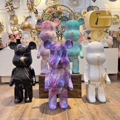 Tượng Gấu Mô Hình Bearbrick Sơn Vân 50cm
