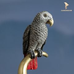 Trâu Đồng Chim Vẹt - Tượng Đồng Trang Trí Để Bàn