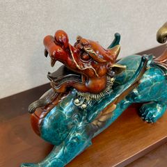 Tượng Đồng Phong Thuỷ Tỳ Hưu Màu