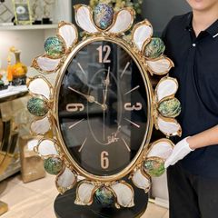 Đồng Hồ Trang Trí Khảm Trai Cao Cấp