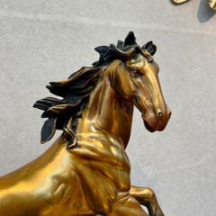 Tượng Ngựa Hí Bằng Đồng - Nhất Mã