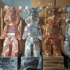 Tượng Mô Hình Gấu Bearbrick Bling Cao Cấp (125cm;135cm)