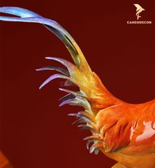 Tượng Gà Trống May Mắn Bằng Đồng - Cao Cấp