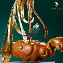 Tượng Đồng Phượng Hoàng Phong Thủy - Cao Cấp