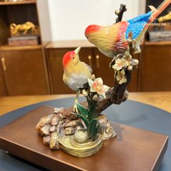 Tượng Đồng Đôi Chim Uyên Ương