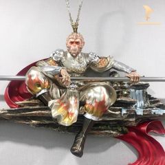 Tranh Phù Điêu 3D Tôn Ngộ Không Ngự Trị - Mỹ Hầu Vương