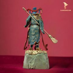 Tượng Quan Thánh Đế Quân Phong Thuỷ Bằng Đồng
