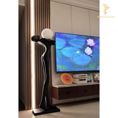 Tượng Đèn Trang Trí - Cô Gái Ôm Đèn