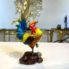 Tượng Gà Trống Bằng Đồng