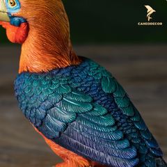 Niệc Cổ Hung - Tượng Chim Quý Bằng Đồng