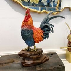 Tượng Đồng Gà Trống Phong Thuỷ
