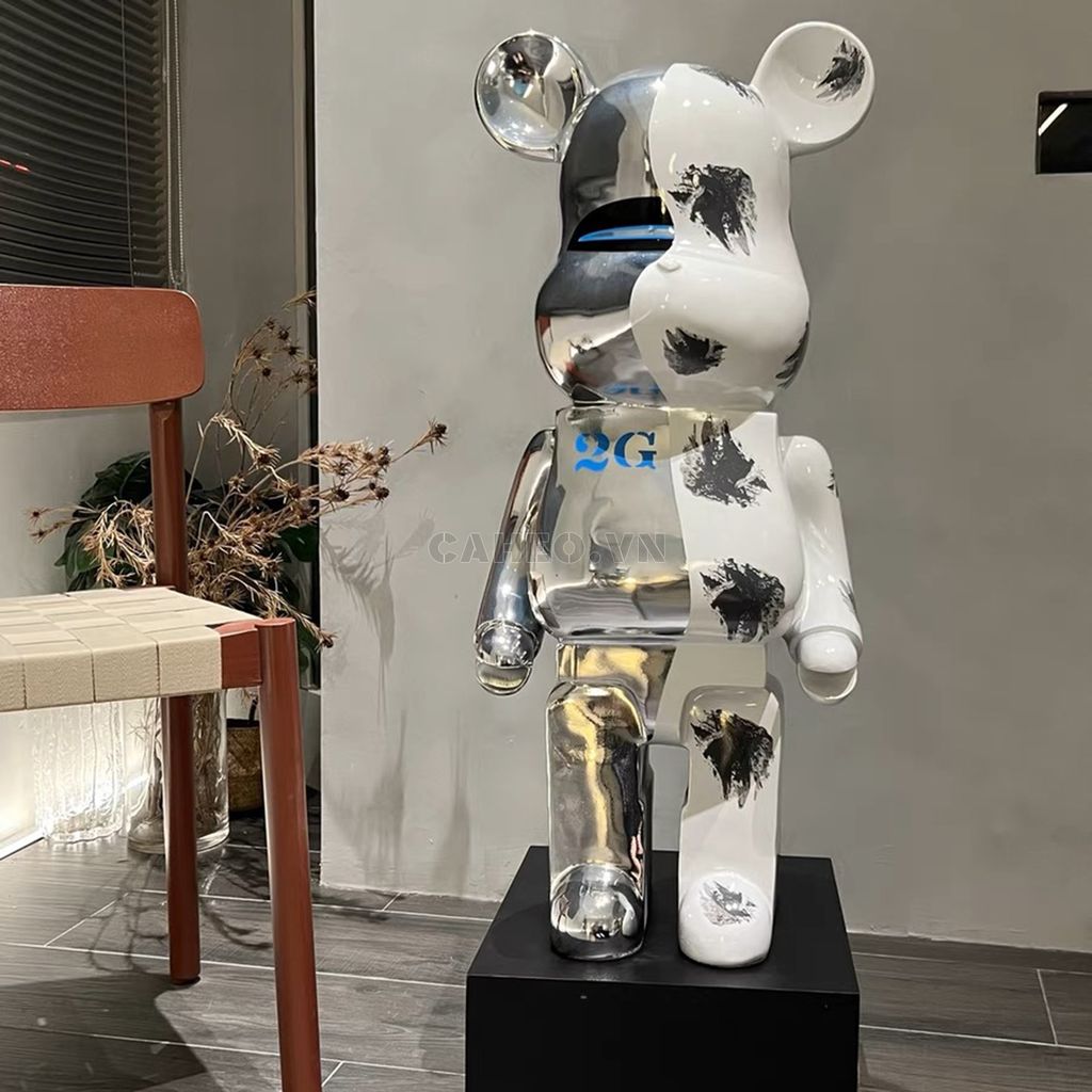 その他 MEDICOM TOY - BE@RBRICK BAPE SORAYAMA SILVER GOLD SET Medicom Toy, Bape BEARBRICK Bape Hajime Sorayama Camo Shark