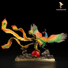 Tượng Đồng Phượng Hoàng Phong Thủy