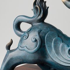 Tượng Tỳ Hưu Phong Thủy Bằng Đồng