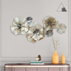 Tranh sắt hoa mai trắng - Decor treo tường