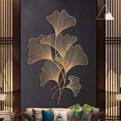Tranh sắt lá Ginkgo Bạch quả - Decor treo tường