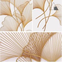 Tranh sắt lá Ginkgo Bạch quả - Decor treo tường